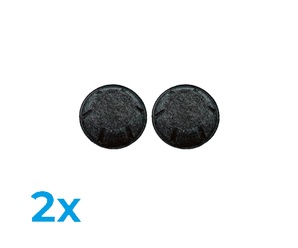 2x Austauschfilter Dome K midi dark grey